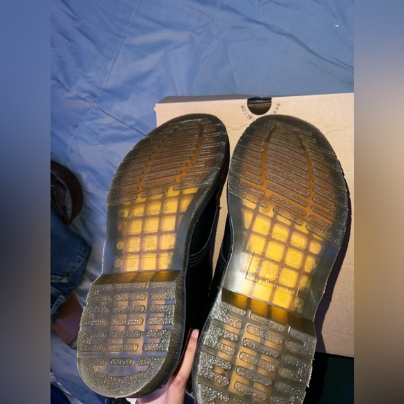 Dr. Martens 1460 Smooth Leather Lace Up Boots - Picture 8 of 11